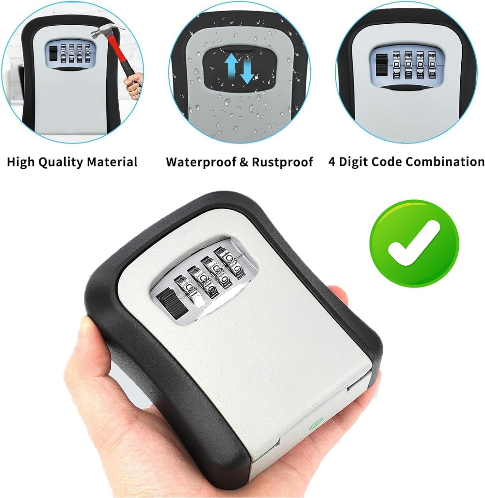 Key Safe Wall Mounted Waterpro - Lockbox Key Secure ulasan dan harga