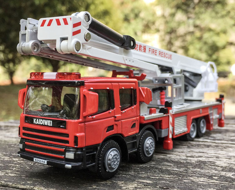 1:50 alloy engineering vehicle - Fire Escape Ladder ulasan dan harga