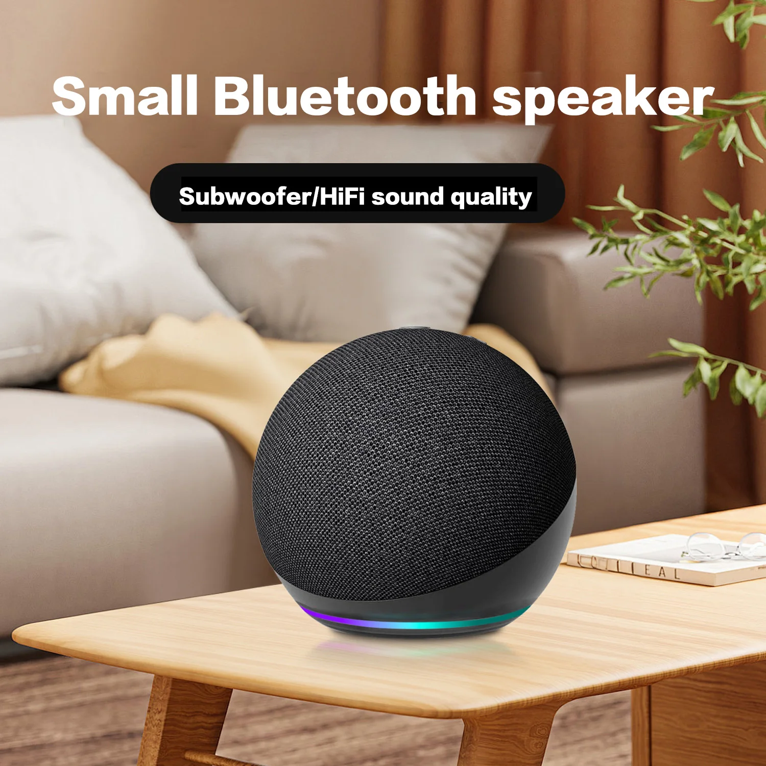 Small Bluetooth Speaker Echo D - Amazon Speaker Echo Pop ulasan dan harga