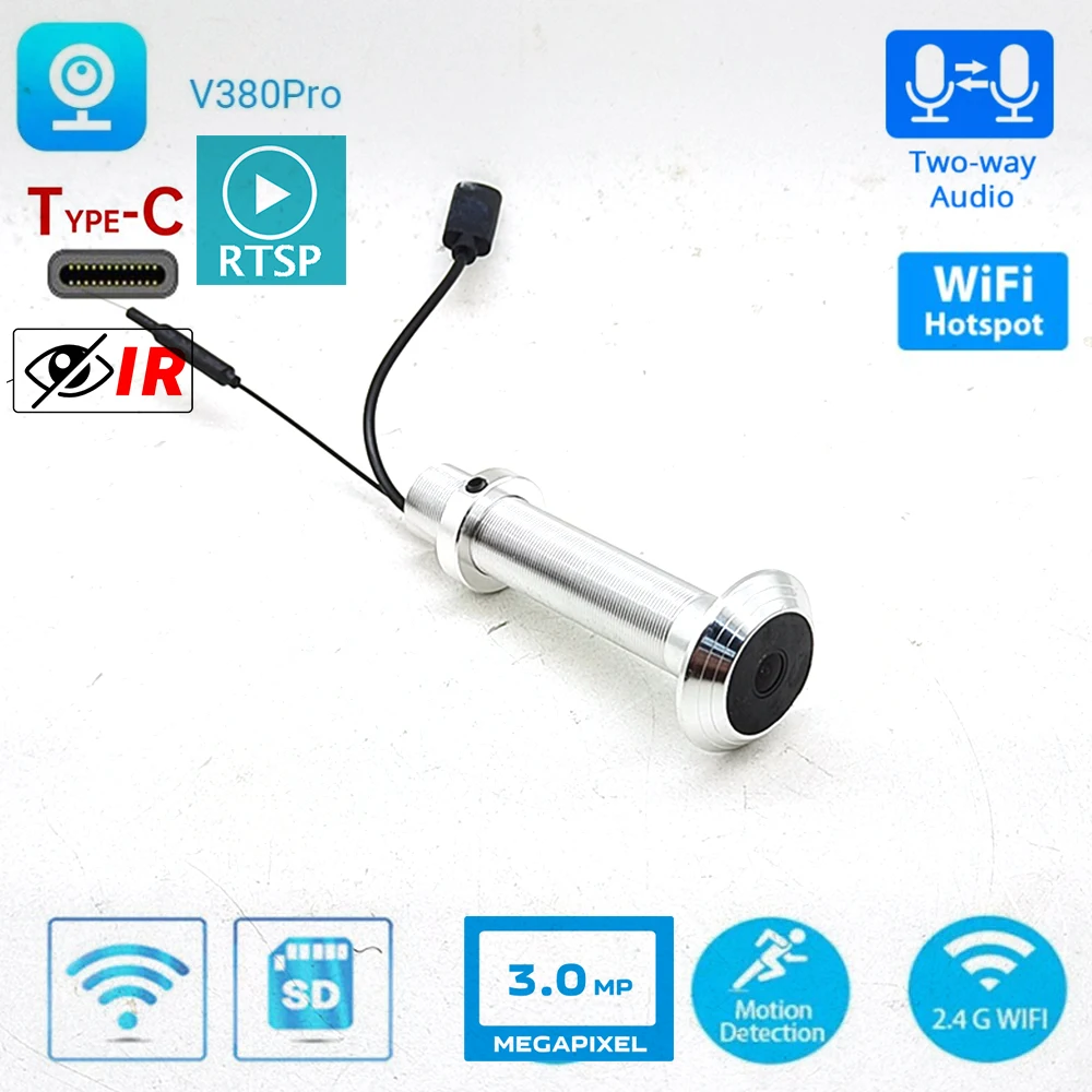 16MM Diameter V380 Mini WiFi P - Eufy Camera E220 ulasan dan harga