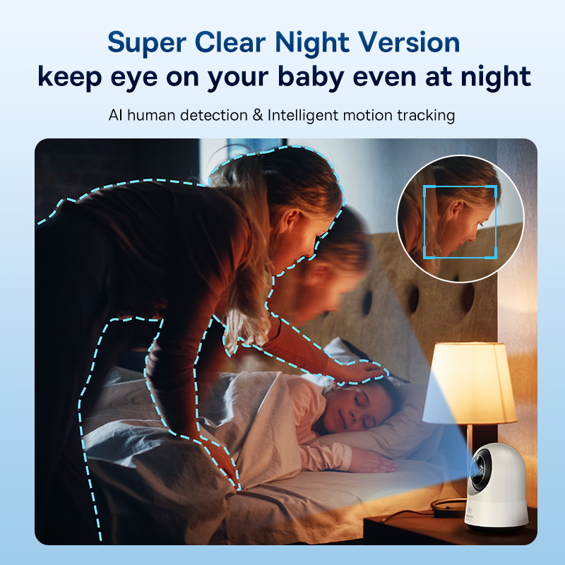 Baseus 5MP 3K WiFi IP Camera 2 - Eufy Camera E220 ulasan dan harga