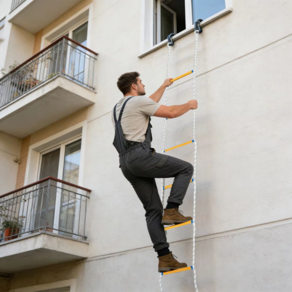 Insulated Rope Ladder Grippy S - Fire Escape Ladder ulasan dan harga