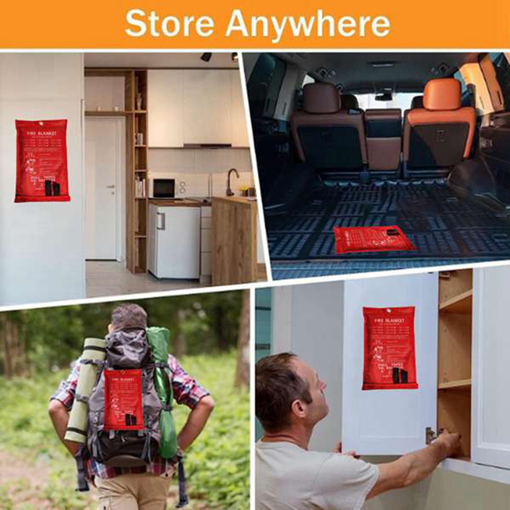 AED2-Emergency Fire Blanket, F - Fire Blanket Kitchen ulasan dan harga